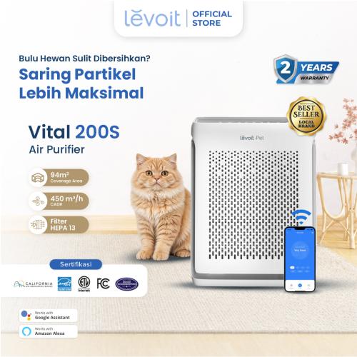 Levoit Vital 200S Pet Care Smart True HEPA Air Purifier