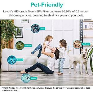 Levoit Air Purifier Core P350 Pet Care Original True HEPA