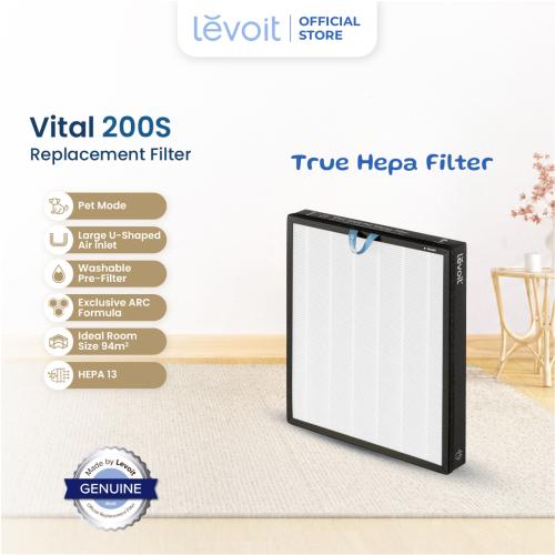Levoit Vital 200S Replacement Filter HEPA-13 Pet Allergy Carbon