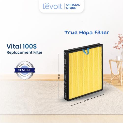 Levoit Vital 100S Replacement Filter Yellow Extra Pet Care Filter